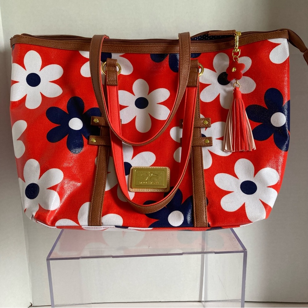 Sam & Hadley Floral Tote. Like New Rarely Worn